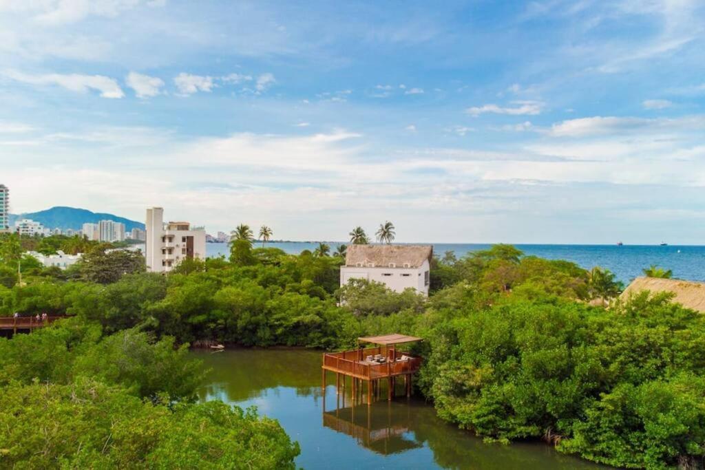 Apartamento Encantador Samaria Club De Playa, 3 Alcobas 6 Personas Playa Privada Santa Marta  Exterior photo