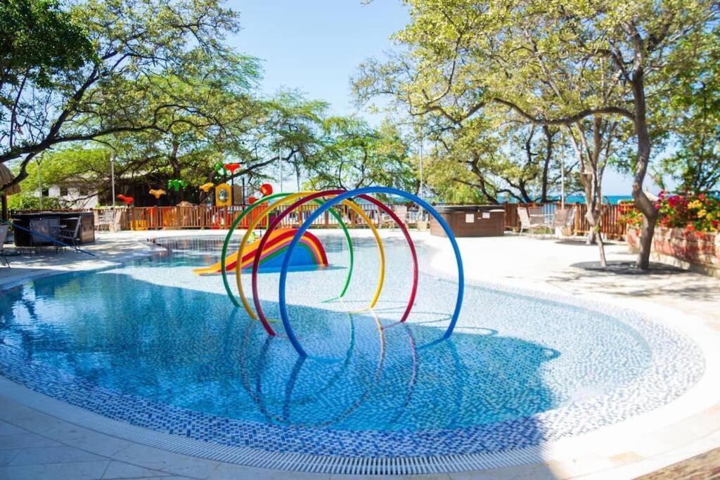 Apartamento Encantador Samaria Club De Playa, 3 Alcobas 6 Personas Playa Privada Santa Marta  Exterior photo