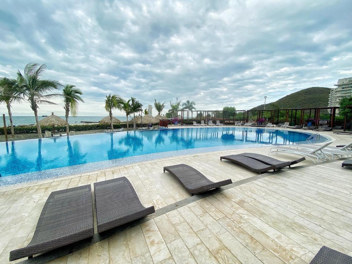 Apartamento Encantador Samaria Club De Playa, 3 Alcobas 6 Personas Playa Privada Santa Marta  Exterior photo