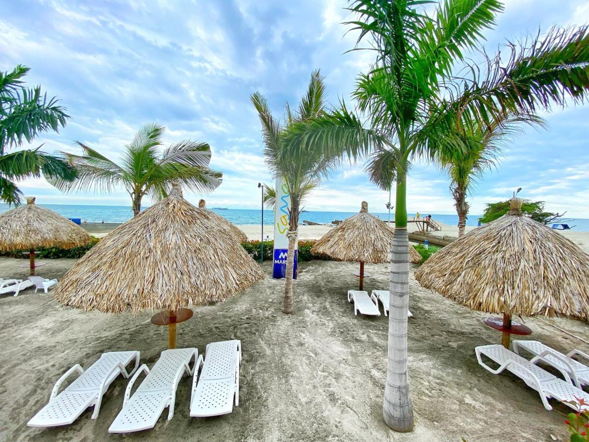 Apartamento Encantador Samaria Club De Playa, 3 Alcobas 6 Personas Playa Privada Santa Marta  Exterior photo