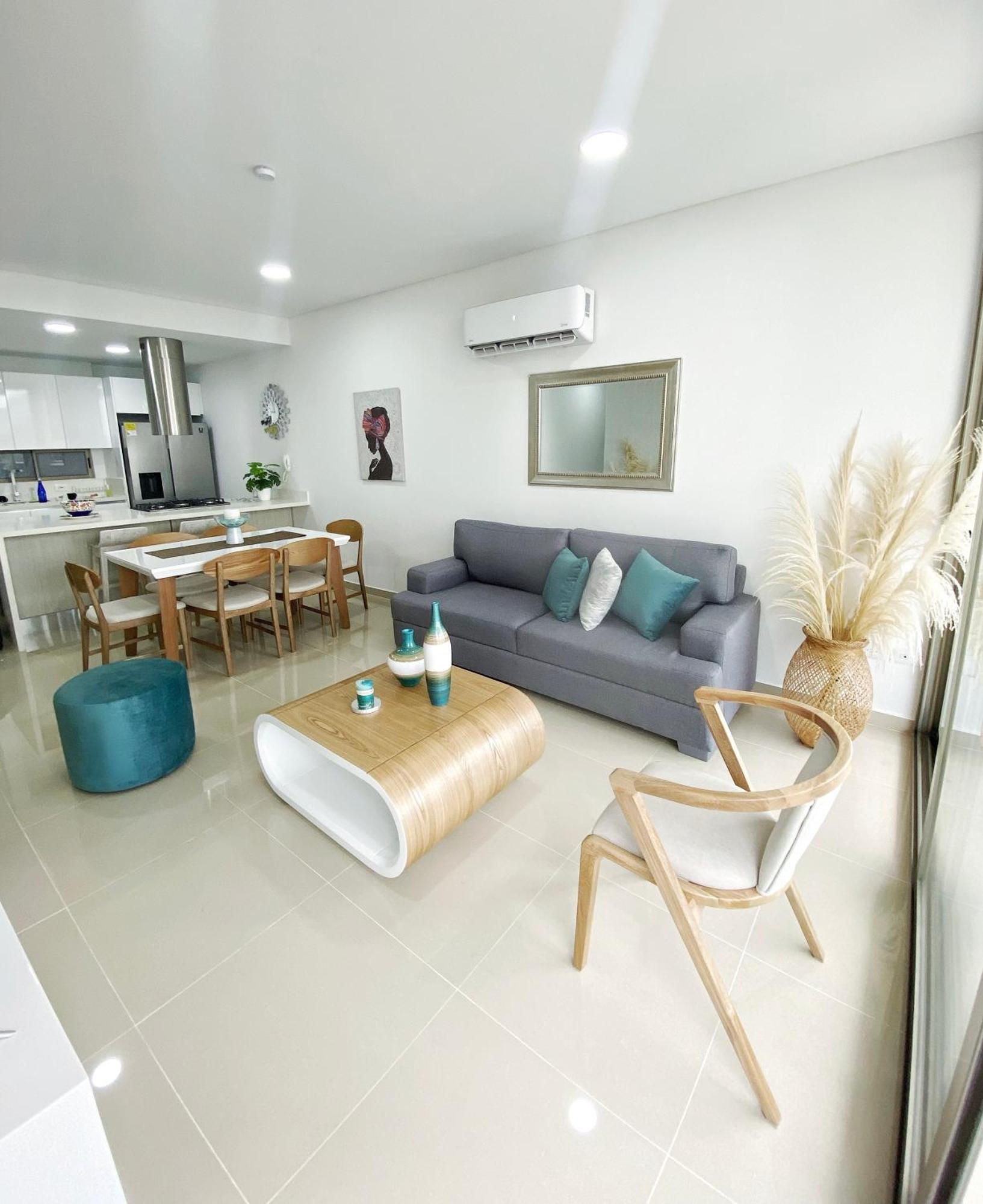 Apartamento Encantador Samaria Club De Playa, 3 Alcobas 6 Personas Playa Privada Santa Marta  Exterior photo