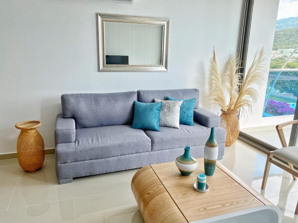 Apartamento Encantador Samaria Club De Playa, 3 Alcobas 6 Personas Playa Privada Santa Marta  Exterior photo