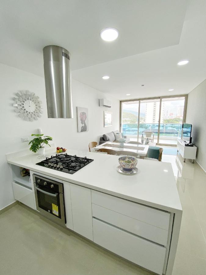 Apartamento Encantador Samaria Club De Playa, 3 Alcobas 6 Personas Playa Privada Santa Marta  Exterior photo