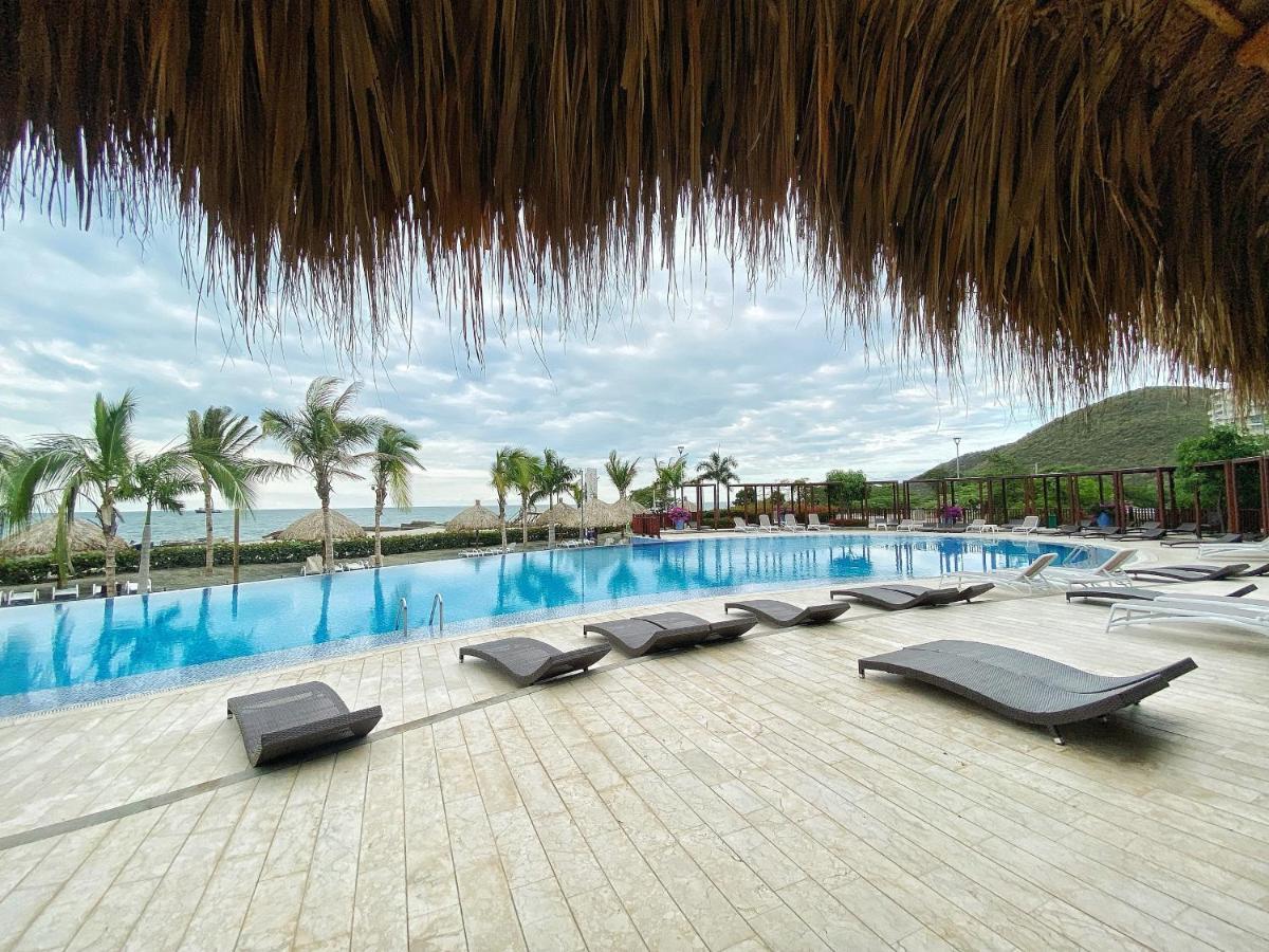 Apartamento Encantador Samaria Club De Playa, 3 Alcobas 6 Personas Playa Privada Santa Marta  Exterior photo