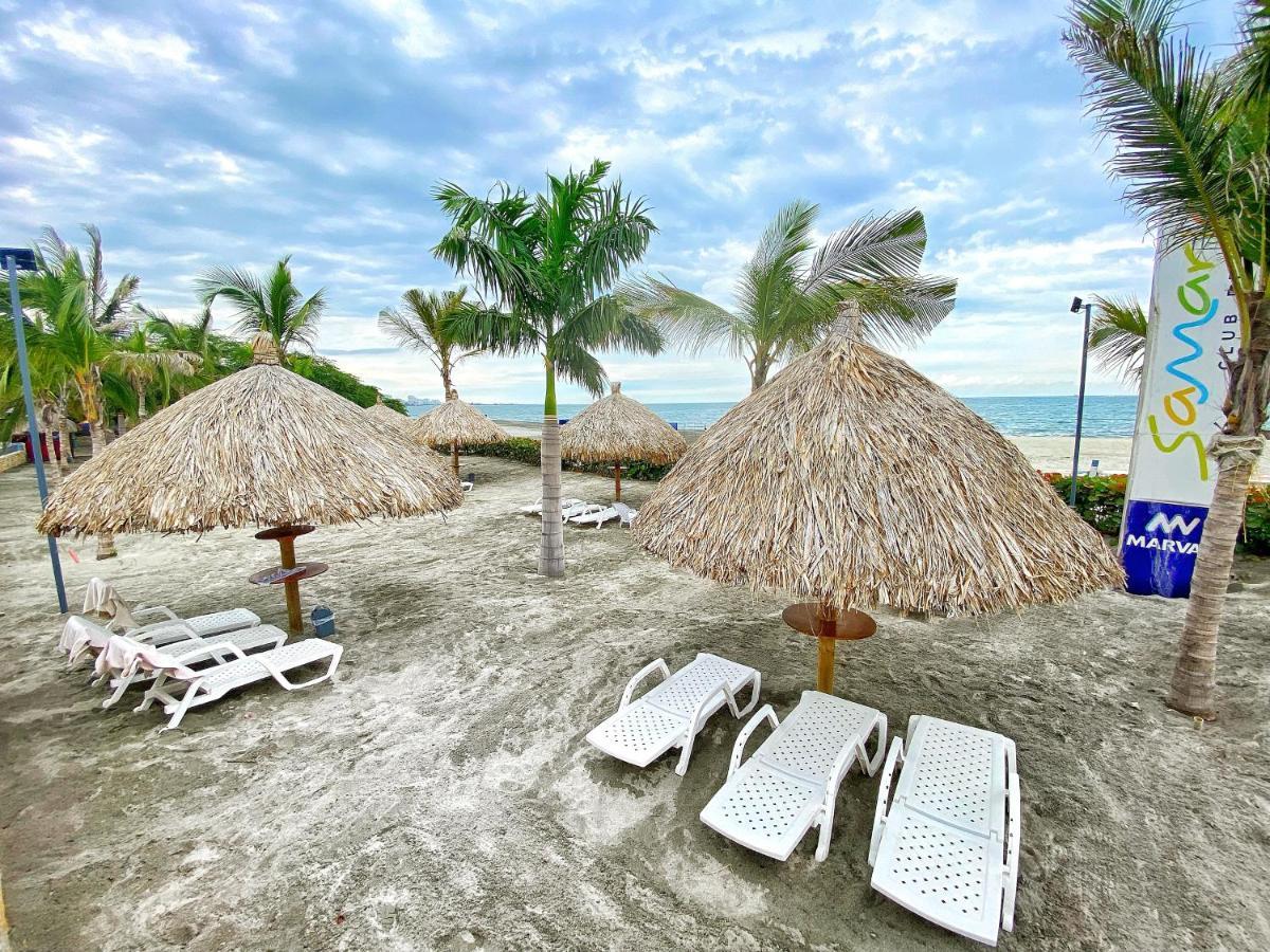 Apartamento Encantador Samaria Club De Playa, 3 Alcobas 6 Personas Playa Privada Santa Marta  Exterior photo