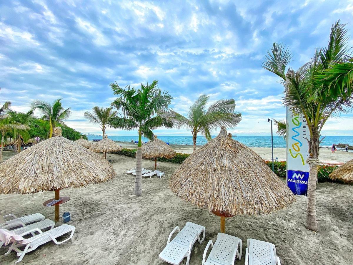 Apartamento Encantador Samaria Club De Playa, 3 Alcobas 6 Personas Playa Privada Santa Marta  Exterior photo