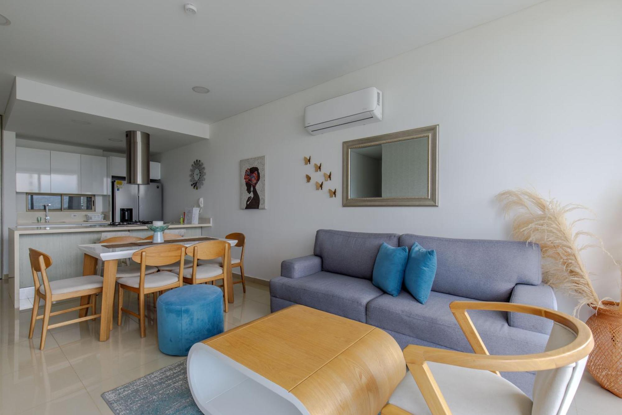 Apartamento Encantador Samaria Club De Playa, 3 Alcobas 6 Personas Playa Privada Santa Marta  Exterior photo